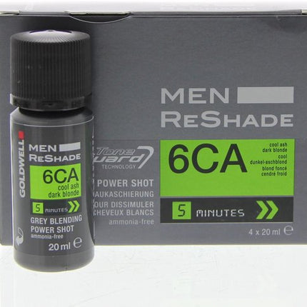 Goldwell Men ReShade Power Shot 4x20ml 6CA