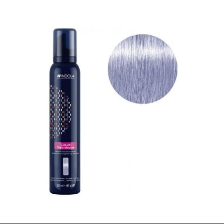 Indola color style mousse silver - 200ml