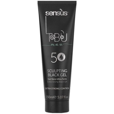 Sens.ùs – T@B>U – Men – Sculpting Black Gel – 150 ml