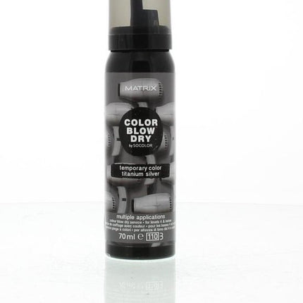 Matrix Haarverf Color Blow Dry Temporary Color Titanum Silver