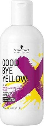 Schwarzkopf Goodbye Yellow Anti-yellowing Treatment 300ml Kleurneutraliserende shampoo