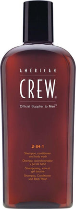 American Crew 3-in-1 Shampoo, Conditioner en Body Wash - 450ml