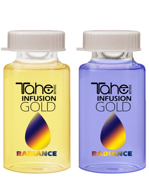 Tahe - Infusion Gold Radiance - Treatment for Blonde and Highlighted Hair - 2 x 10ml