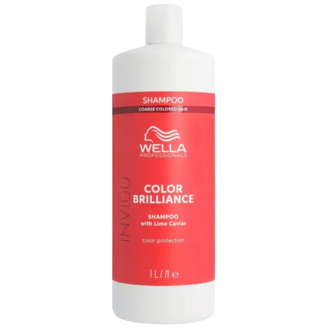 Wella Professionals Invigo Color Brilliance Shampoo Gekleurd & Fijn Haar - 1000 ml - Alle haartypen
