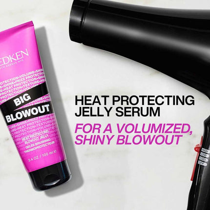 Redken Big Blowout Gel – Voor volume en textuur met een zachte finish – 100 ml
