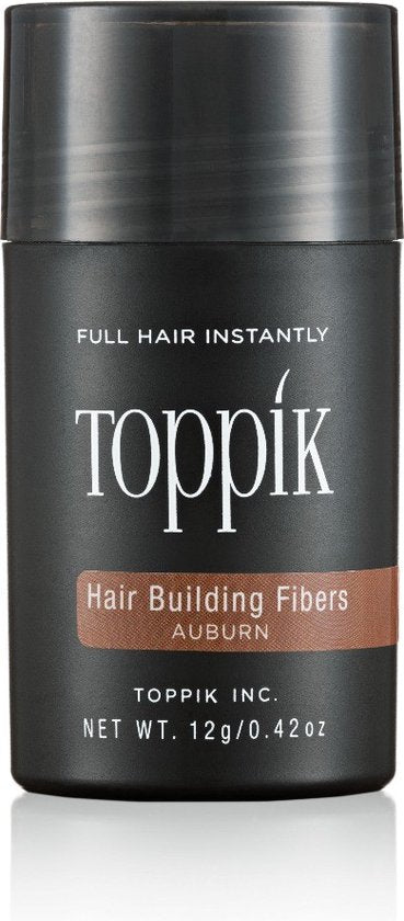 Toppik Hair Building Fibers Kastanjebruin - 12 gram - Cosmetische Haarverdikker