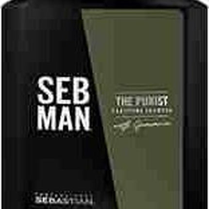 SEB MAN The Purist Purifying Shampoo 250ml - Normale shampoo vrouwen - Voor Alle haartypes