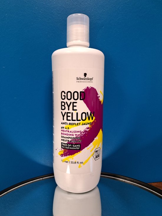 Schwarzkopf Goodbye Yellow Zilvershampoo - 1000ml