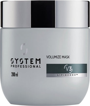 System Professional Volumize Mask V3 200 ml - Haarmasker beschadigd haar