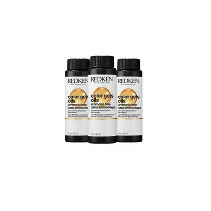 Permanente kleur Redken COLOR GEL OILS Nº 5NA - 5.01 3 X 60 ml