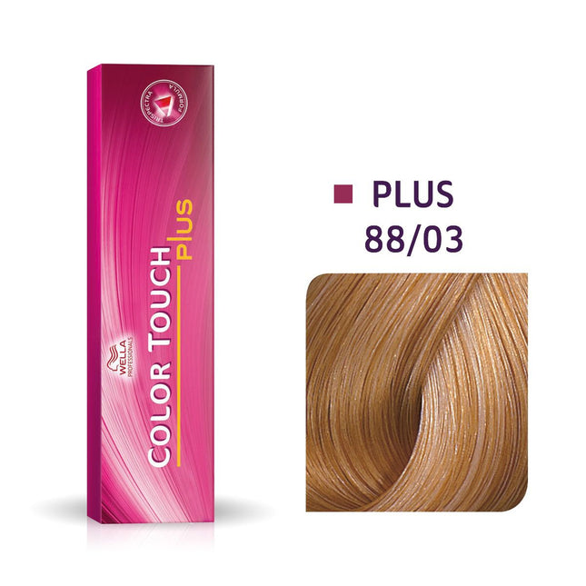 Semi-Permanente Kleur Wella Color Touch Plus Nº 88/03 60 ml