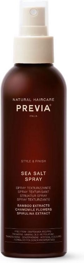 Previa Natural Haircare Style and Finish Sea Salt Spray