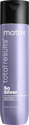 Matrix Total Results So Silver Shampoo – Reinigt en neutraliseert blond, grijs en wit haar – 300 ml