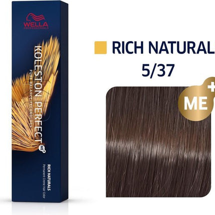 Wella Professionals Koleston Perfect - Haarverf - 5/37 Rich Naturals - 60ml