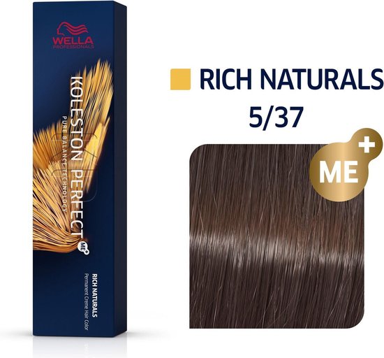 Wella Professionals Koleston Perfect - Haarverf - 5/37 Rich Naturals - 60ml
