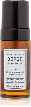 Depot 508 Beard And Moustache Cleansing Foam 100ml | Voor een diepe reiniging van baard en snor