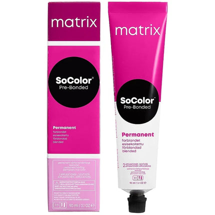Matrix SoColor Pre-Bonded Permanent Crème Haarkleur Kleuring 90ml - 10AV Extra Light Blonde Ash Violet