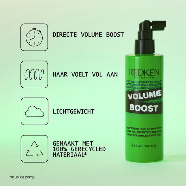 Redken Volume Boost – Spraygel voor blijvend volume – 250 ml