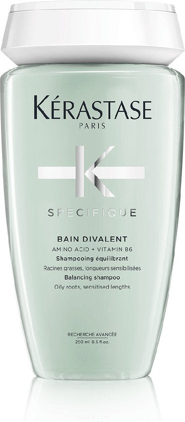 Kérastase Spécifique Bain Divalent - Voor een Vette Hoofdhuid Shampoo - 250ml