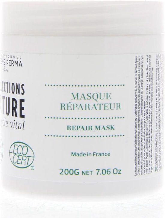 EUGENE PERMA COLLECTIONS NATURE RÉPARATION REPAIR MASK BIO MASKER DROOG HAAR 200ML