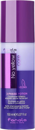 Fanola No Yellow Care Conditioner Two-Phase Hair Conditioner Spray - 150 ml