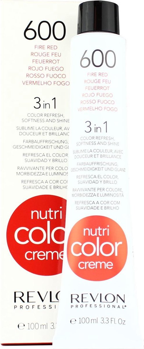 Revlon - Nutri Color Creme - 600 Wild Fire - Fles 250 ml