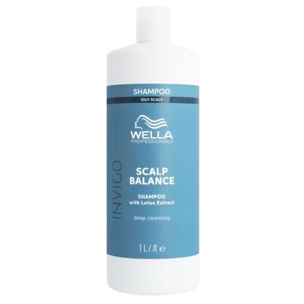 Wella Professionals Invigo Scalp Balance Vette Hoofdhuid Shampoo - 1000 ml