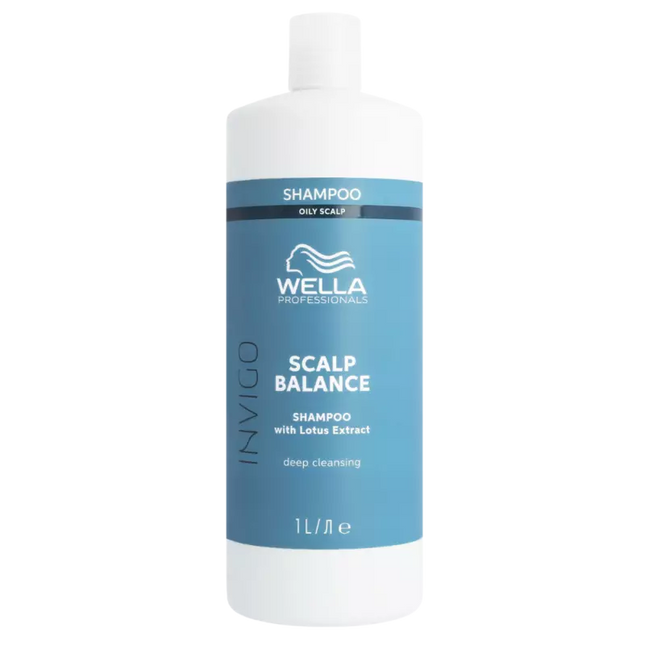Wella Professionals Invigo Scalp Balance Vette Hoofdhuid Shampoo - 1000 ml