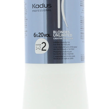 Kadus - Blondes Unlimited - Creative Developer - 6% 20 vol - 1L
