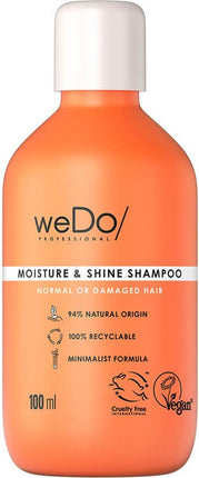 weDo Moisture &amp; Shine Shampoo 100 ML - vrouwen - Voor