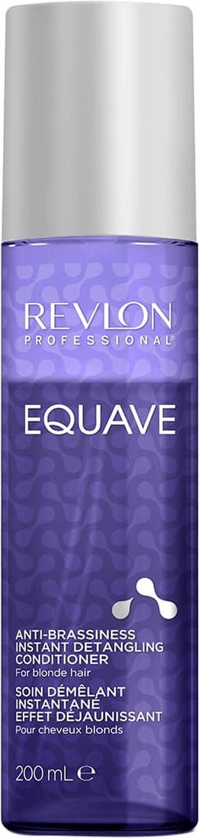 Revlon Equave Blonde 2 Phase Detangling Conditioner-200 ml - Conditioner voor ieder haartype