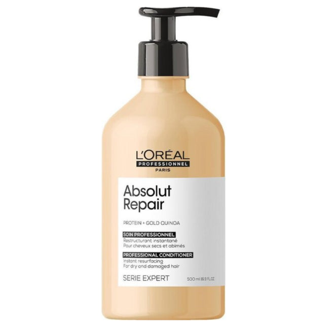 L’Oréal Professionnel - Absolut Repair Gold | Conditioner voor beschadigd- of onhandelbaar haar - 750 ml.
