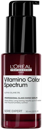 L’Oréal Professionnel Glass Shine Serum - Beschermt tegen UV-stralen, frizz en hitte - Glanzend haar - Vitamino Color Spectrum - 30 ml