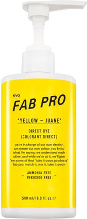 EVO - Fab Pro 500ml Yellow direct dye