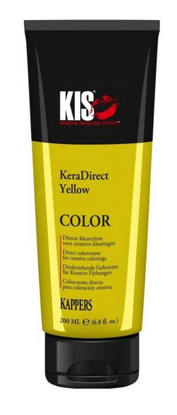 KIS KeraDirect Haarverf yellow 200ml