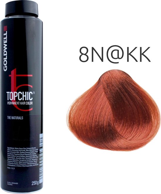 Goldwell - Topchic Depot Bus - 8N@KK Lichtblond Eluminated Intens Koper - 250 ml