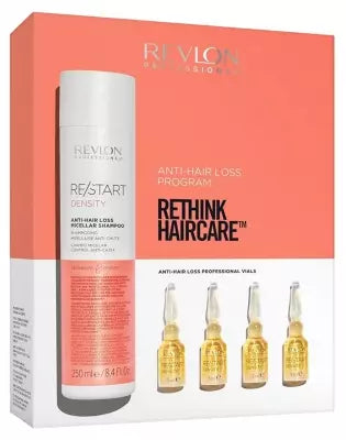 REVLON Restart - Density Pack: Shampoo (250m) + Anti Hair Loss Vials (4x5ml)