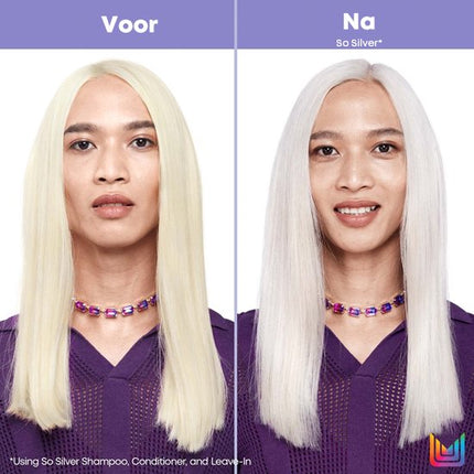 Matrix Total Results So Silver Shampoo – Reinigt en neutraliseert blond, grijs en wit haar – 300 ml