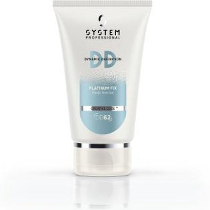 System Professional Styling Dynamic Definition Platinum Fix Gel Elastic Hold Gel 75ml