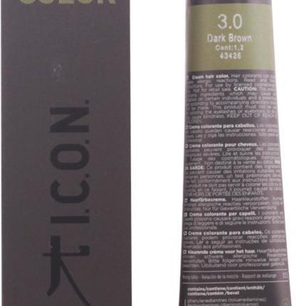 I.c.o.n  Haarkleur Zonder Ammoniak Ecotech Color 60ml - 8.0