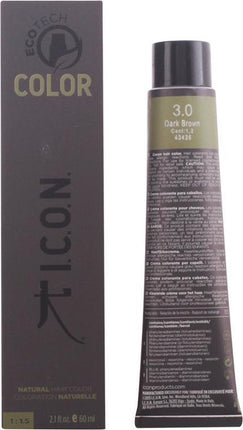 I.c.o.n  Haarkleur Zonder Ammoniak Ecotech Color 60ml - 8.0