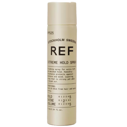 REF - Extreme Hold Hairspray Travelsize - 75ml - Haarlak