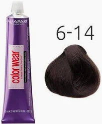 Alfaparf - Color Wear - Dark Ash Copper Blonde 6.14 - 60ml