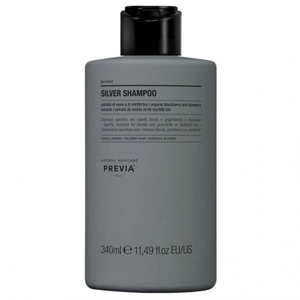 Previa Natural Haircare Silver Shampoo 340ml