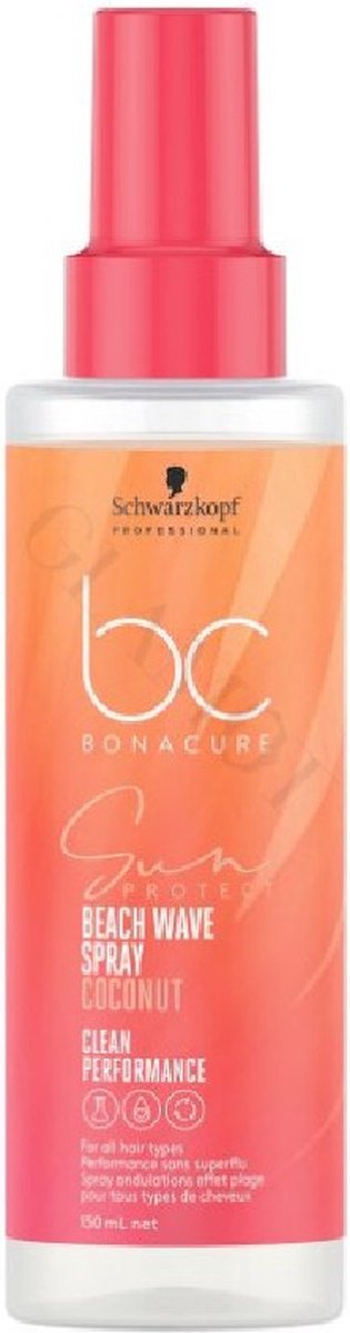 Zonnebrandcrème Schwarzkopf Bonacure Coconut Spray (150 ml)