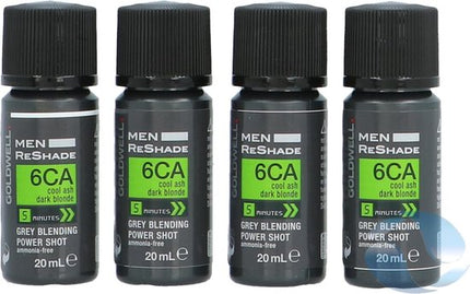Goldwell Men ReShade Power Shot 4x20ml 6CA