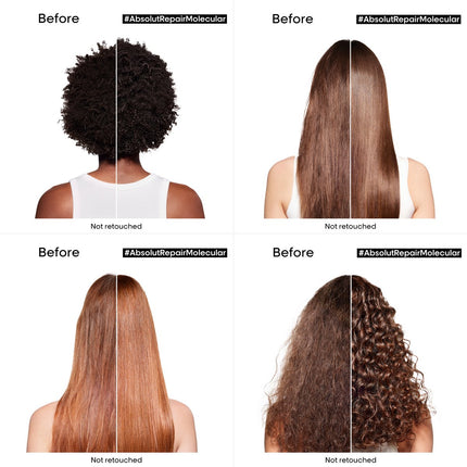 L'Oréal Professionnel Absolut Repair Molecular Shampoo – Professionele shampoo voor beschadigd haar – 300 ml