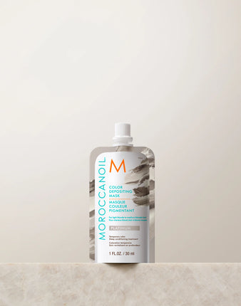 Moroccanoil Color Depositing Mask Platinum - Haarmasker - 30ml