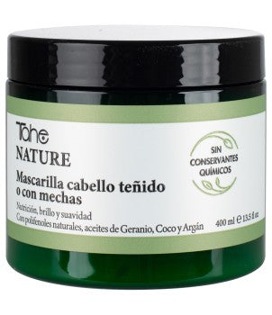 Mascarilla cabello teñido o con mechas (NatureMask for dyed or highlighted hair Nature) 400ml