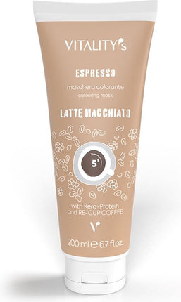 Vitality's Masker Espresso Colouring Mask Latte Macchiato 200ml